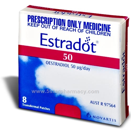 Estradot (Estradiol 50mcg) 8 Patches/Pack (Aust)