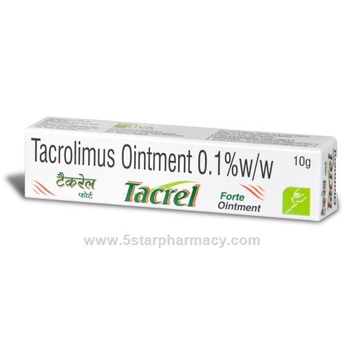 Tacrel Forte Ointment (tacrolimus 0.1%w/w) 10g/Tube