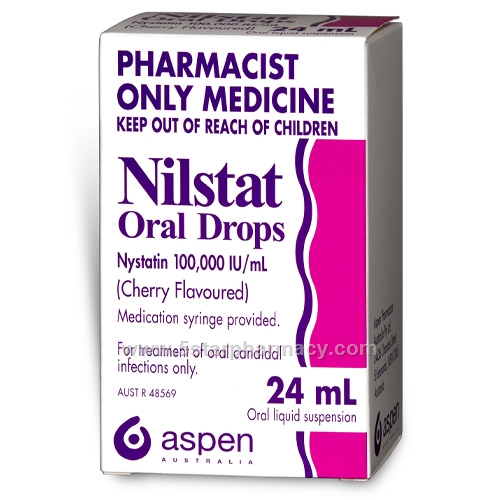 Nilstat Oral Drops (Nystatin) 100,000 I.U. 24ml/Pack