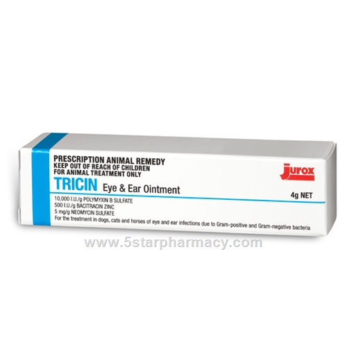 Tricin Ear & Eye Ointment 4g