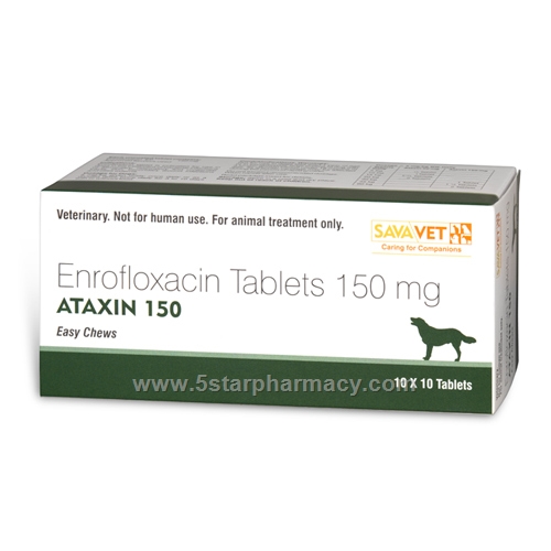 Ataxin (Enrofloxacin 150mg) 100 Tablets/Pack