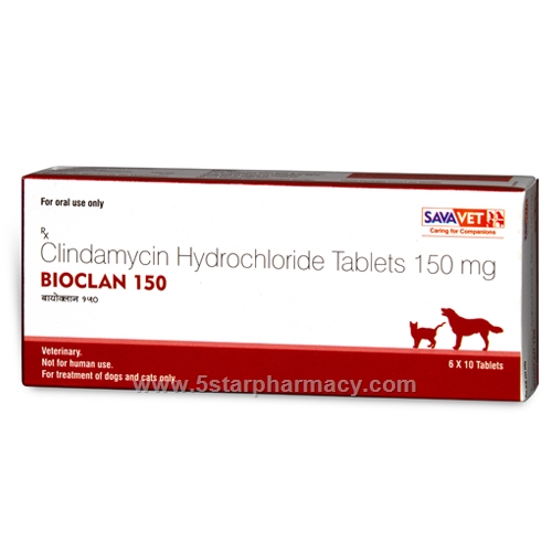 Bioclan (Clindamycin 150mg) 60 Chewable Tablets/Pack