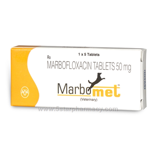 Marbomet (Marbofloxacin 50mg) 5 Tablets/Pack