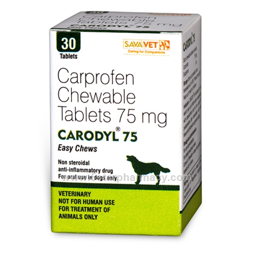 Carodyl 75 (Carprofen 75mg) Chewable 30 Tablets/Pack