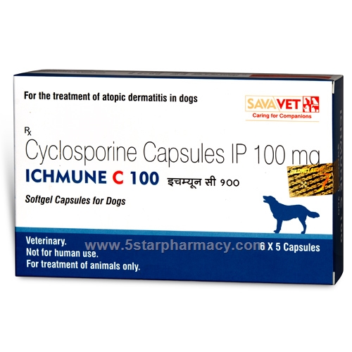 Ichmune C (Cyclosporine 100mg) 30 Capsules/Pack