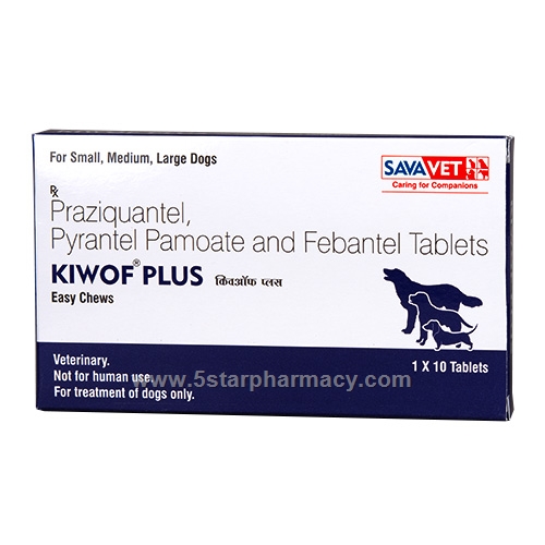 Kiwof Plus 10 Chewable Tablets/Pack