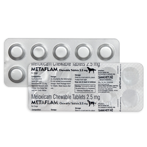Metaflam (Meloxicam 2.5mg) Chewable 10 Tablets/Strip