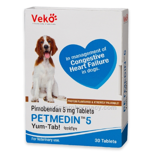 Petmedin (Pimobendan 5mg) 30 Tablets/Pack