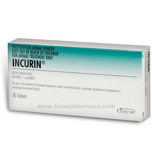 Incurin tablets 1mg 30 Tablets/Pack