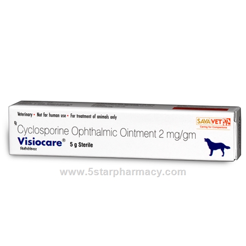 Visiocare (Ciclosporin 2mg/g) Eye Ointment 5g Tube