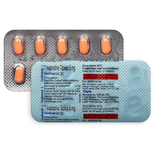 Ivabeat (Ivabradine 5mg) 10 Tablets/Strip