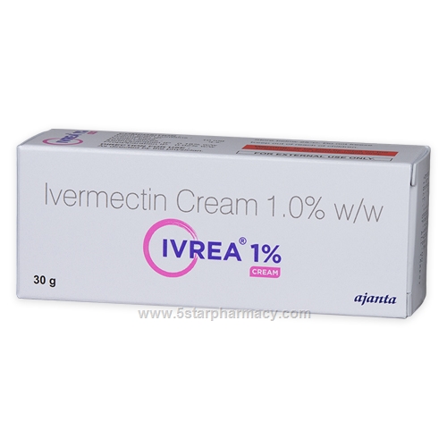 Ivrea 1 (Ivermectin 1%) Cream 30g Tube