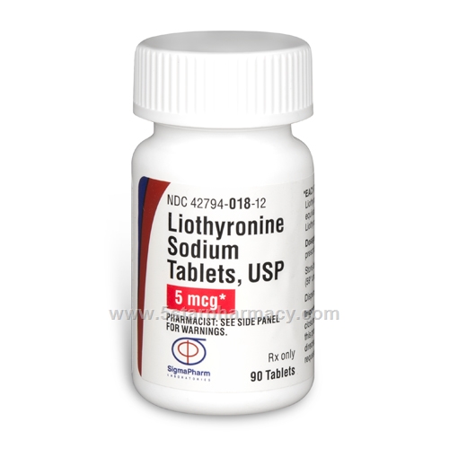 Sigma Liothyronine 5mcg 90 Tablets/Pack