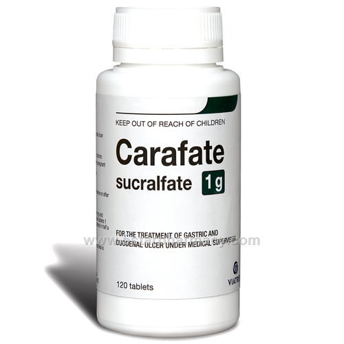 Carafate 1g 120 Tablets/Pack
