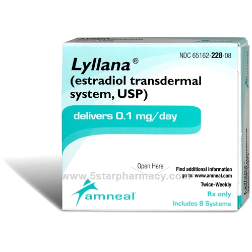 Lyllana (Estradiol 0.1mg) 8 Patches/Pack