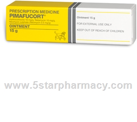 Pimafucort (Hydrocortisone/Natamycin/Neomycin 1%/1%/0.5%) Ointment 15g/Tube