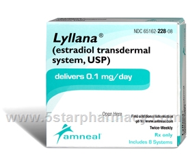Lyllana (Estradiol 0.1mg) 8 Patches/Pack